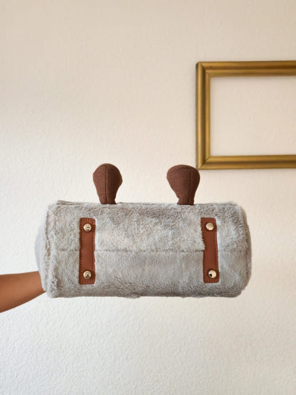 Smiley Tote – Grey