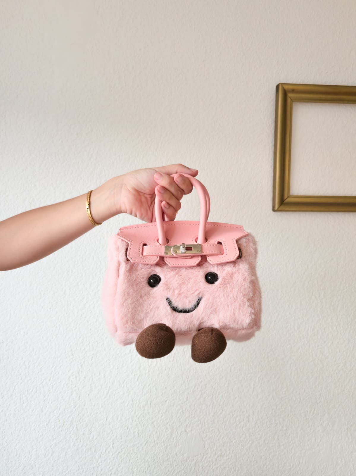 Mini Smiley Bag – Pink