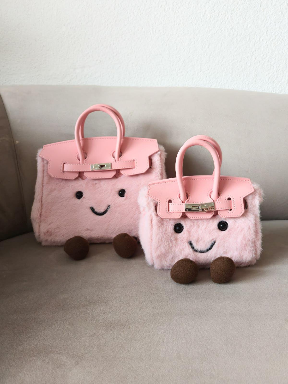 Mini Smiley Bag – Pink