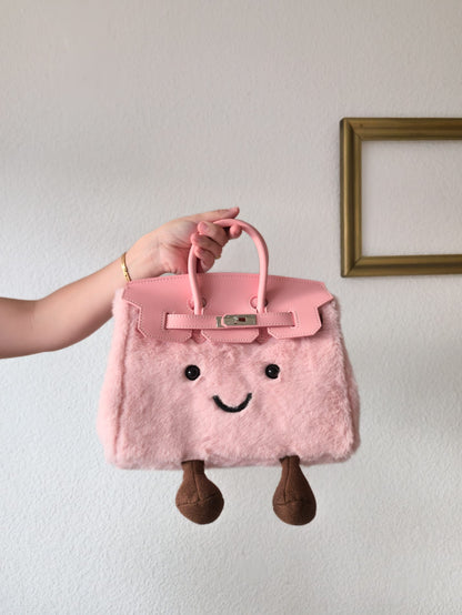 Smiley Tote – Pink