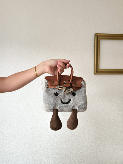 Mini Smiley Bag – Grey